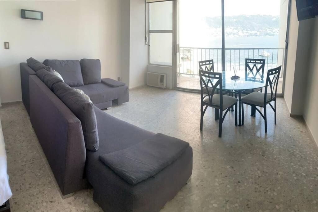 Апартаменты Loft Con Vista Al Mar Y Acceso A Playa Акапулько Экстерьер фото